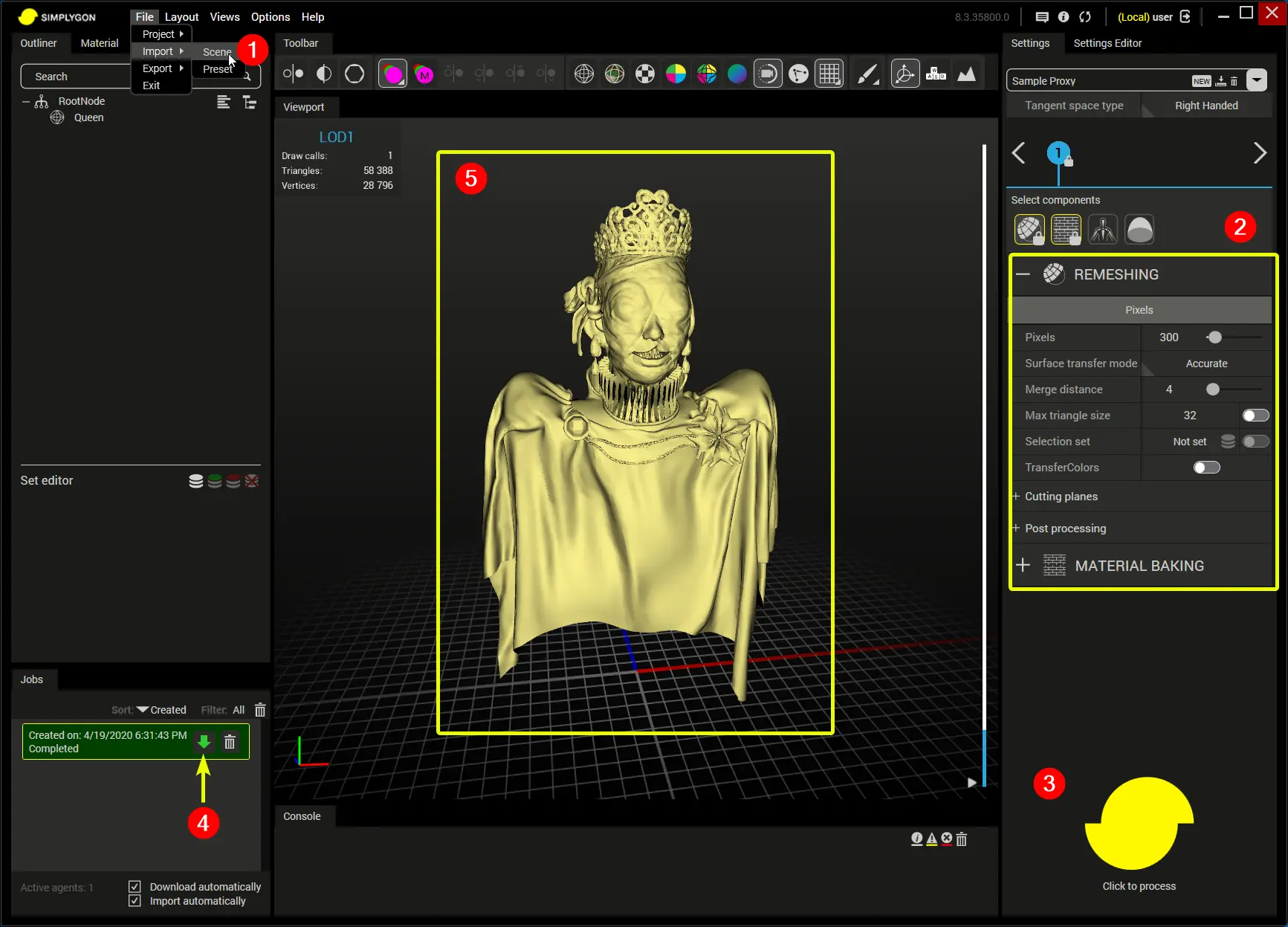Simplygon “Simple” Workflow
