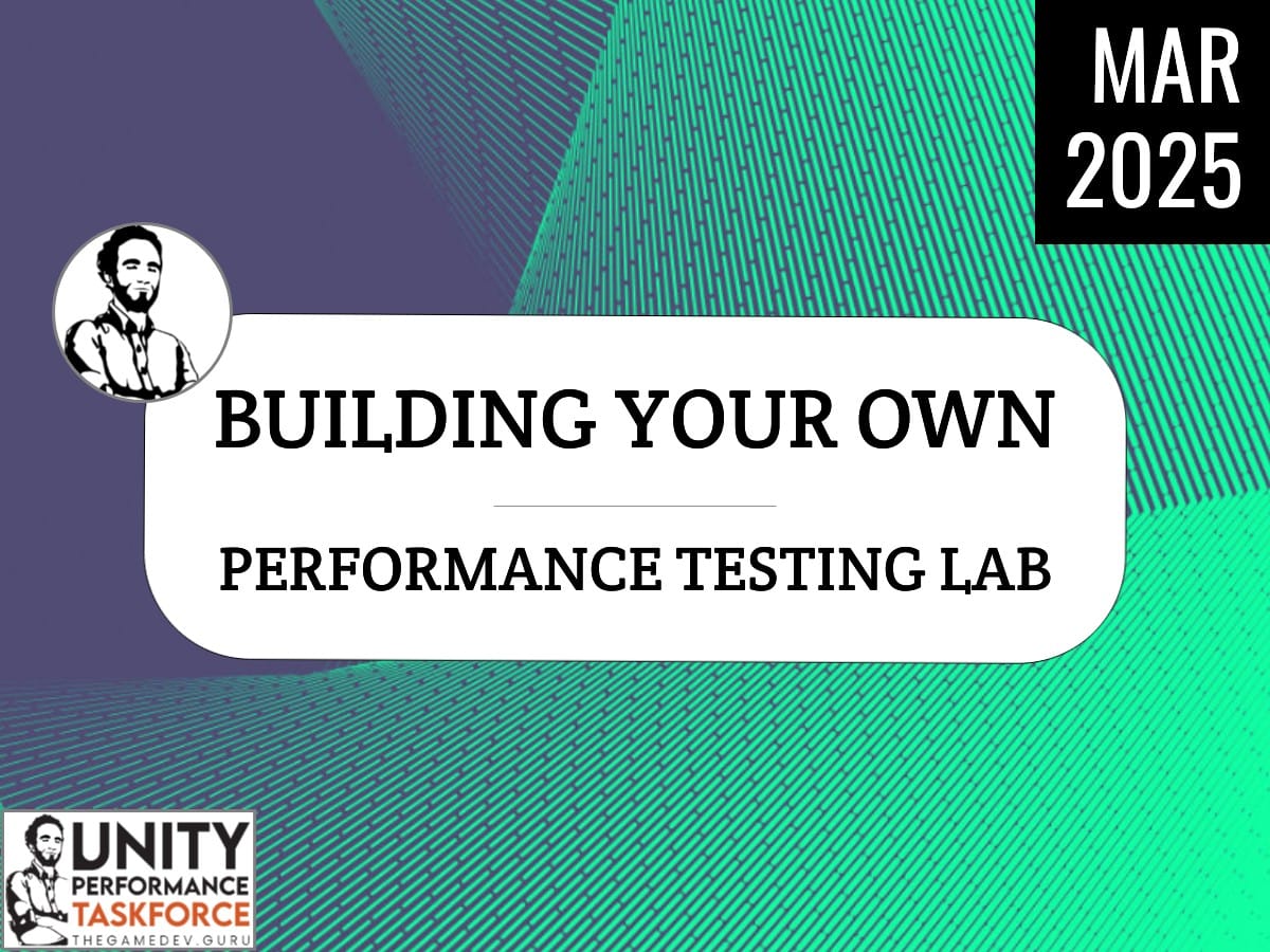 2025.03 - Building Your Own Performance Lab