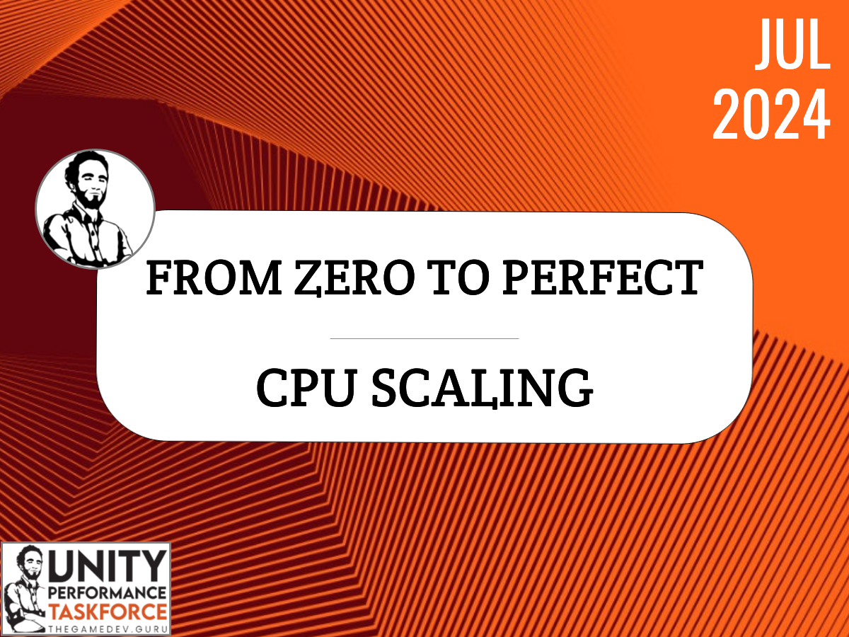 2024.07 - From Zero to Perfect CPU Scaling