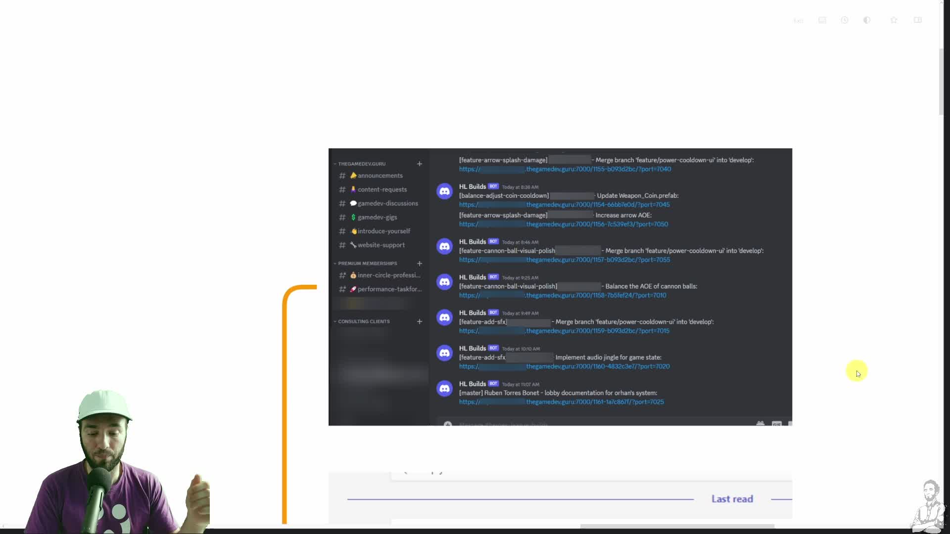 Automated Discord build notifications from the pipeline