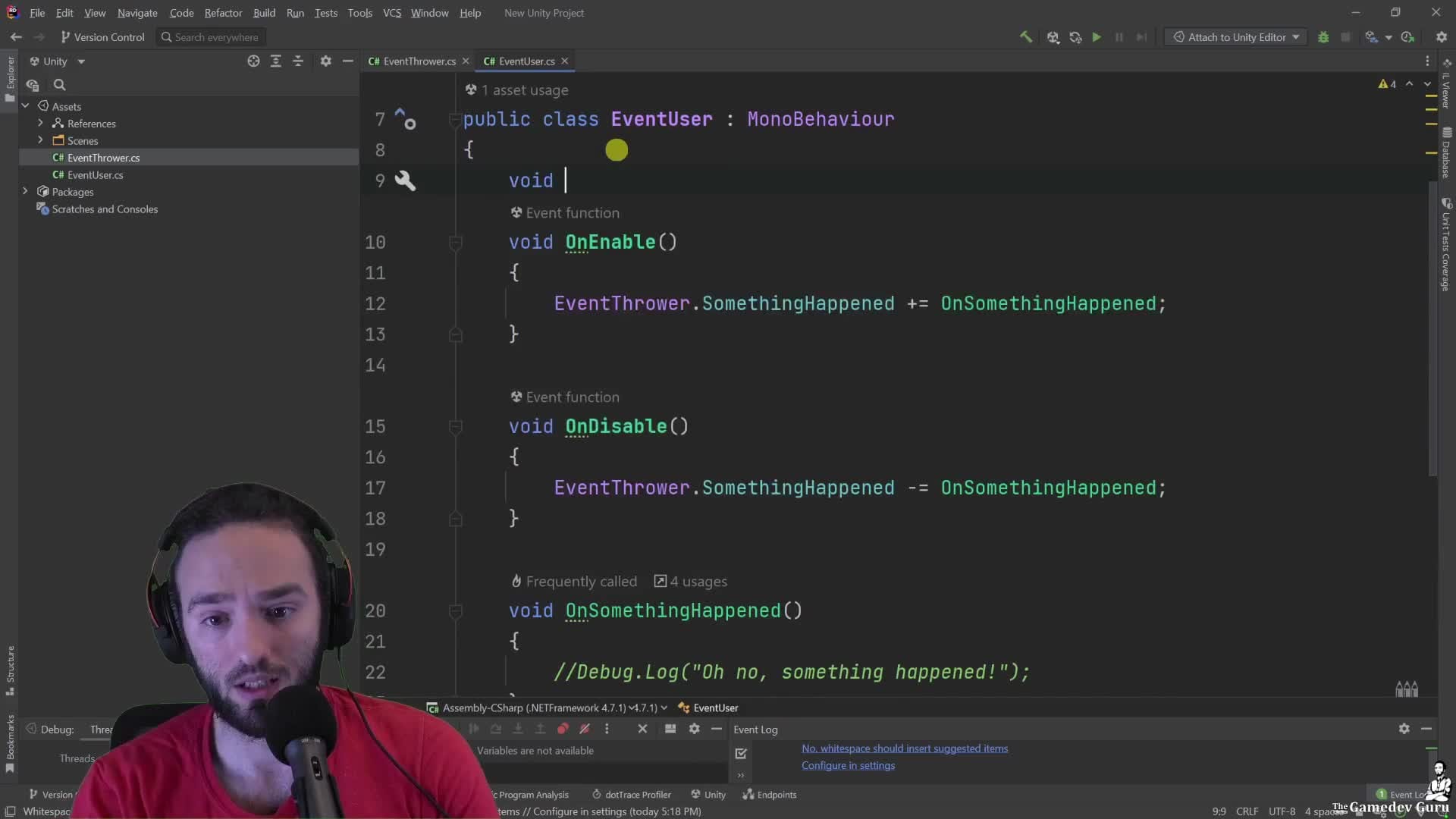 Profiler proof for cached delegate allocations
