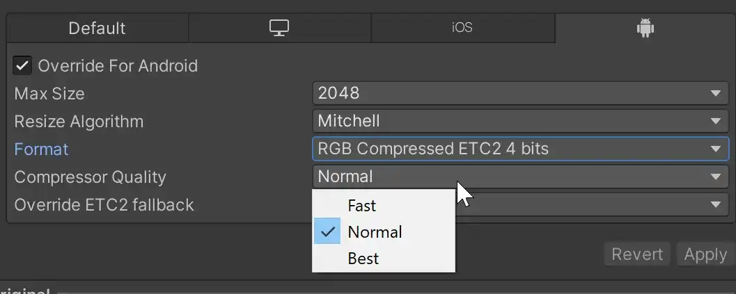 Texture Compressor Quality